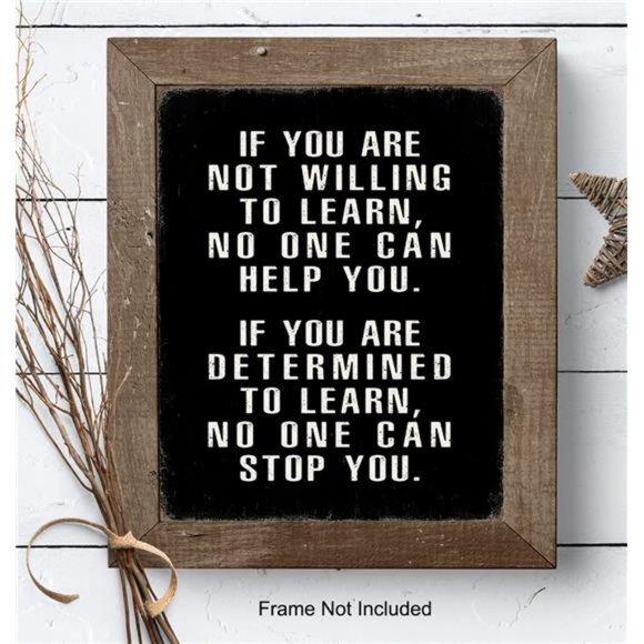 Motivational Wall Art - Office Wall Art & Decor Motivational poster - Picture 6 of 8